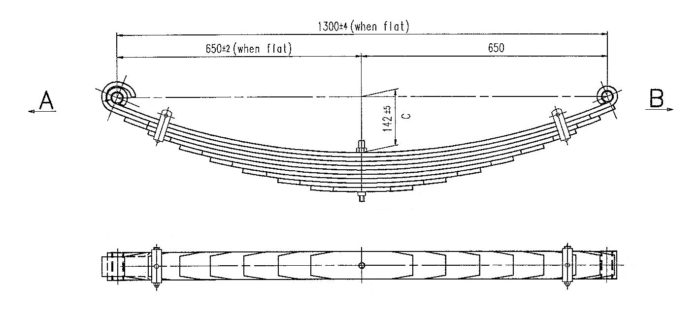 ISU-53 - Multileaf Leaf Spring