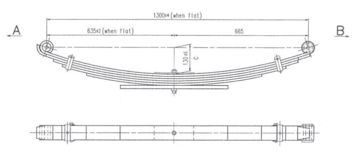 ISU-54 - Multileaf Leaf Spring