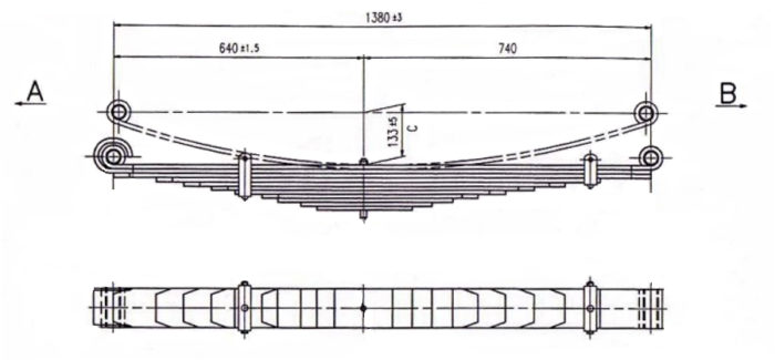 FOR-16 - Multileaf Leaf Spring