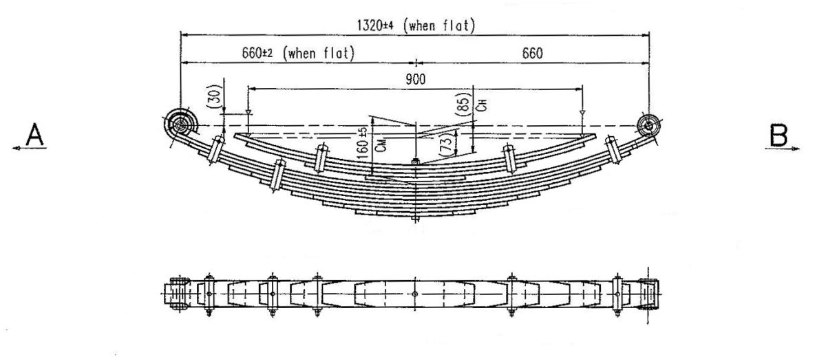 HIN34 Multileaf Leaf Spring West Coast Suspensions