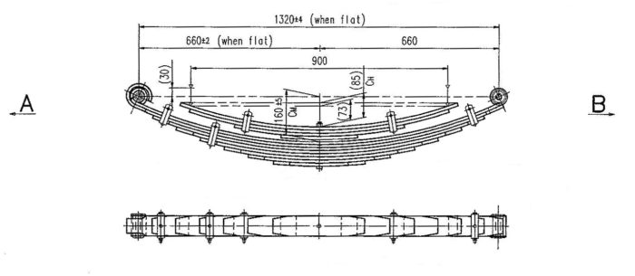HIN-34 - Multileaf Leaf Spring