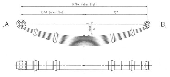 INT-16 - Multileaf Leaf Spring