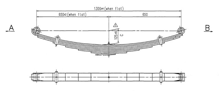 ISU-36 - Multileaf Leaf Spring