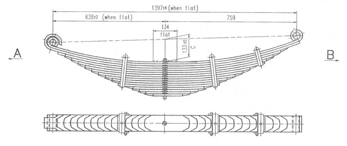 MAC-02HD - Multileaf Leaf Spring