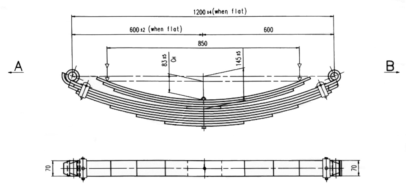 MAZ02 Leaf Spring West Coast Suspensions