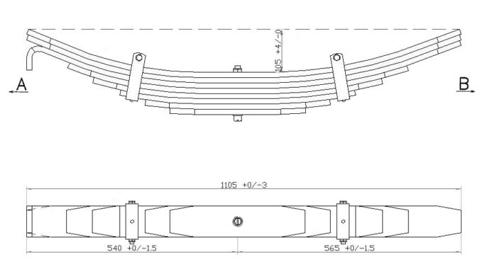 SLR-08 - Multileaf Leaf Spring