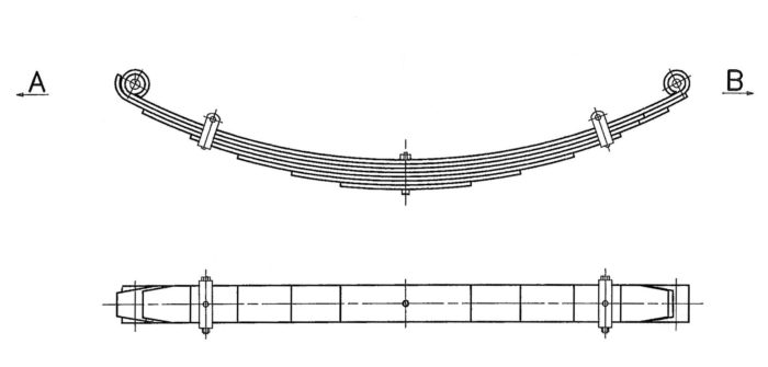 ISU-21 - Multileaf Leaf Spring