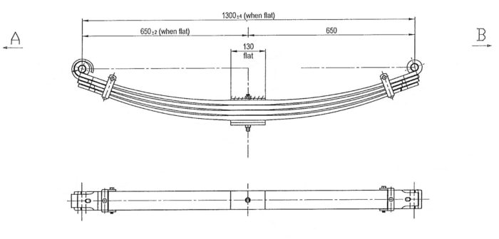 ISU-53P - Parabolic Leaf Spring